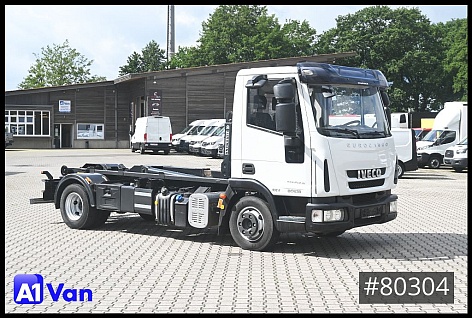 Lastkraftwagen < 7.5 - Abrollkipper - Iveco Eurocargo ML 80E18/ Abroller,Ellermann - Abrollkipper - 1