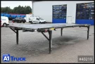 Wecon - Pritsche offen - Wechselbrücken - WPR 745, verzinkt, Telebeine, offen Plateau