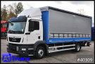 MAN - Pritsche und Plane - LKW > 7.5 - TGM 15.290 LL, Vollluft,  Tipmatic, L 7,2m, 