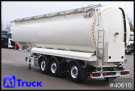 Feldbinder - Silo - Auflieger - EUT 55,3, Futter Feed 7 Kammern 55m³,  Lenkachse, Alufelgen, 