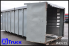 Pol Osteg - Abrollcontainer - Wechselbrücken - Abrollcontainer 47,m³, Mulde, 1 seitig Schiebeplane, Plane