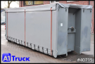 Pol Osteg - Abrollcontainer - Wechselbrücken - Abrollcontainer 47,m³, Mulde, 1 seitig Schiebeplane, Plane