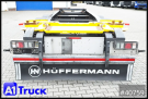 Hueffermann - Abrollanhänger - Anhänger - HTSA 18.77, Tandem, Schlitten, oben gekuppelt,  