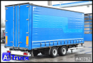 Wecon - Pritsche und Plane - Anhänger - Jumbo, verzinkt, Liftachse, Hubdach,  