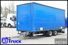 Wecon - Pritsche und Plane - Anhänger - Jumbo, verzinkt, Liftachse, Hubdach,  