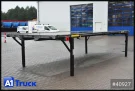Wecon - Pritsche offen - Wechselbrücken - WPR 745, verzinkt, Telebeine, offen Plateau