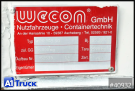 Wecon - Schiebeplane - Wechselbrücken - WPR 745, verzinkt, 2520  innen, Code XL