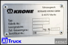 Krone - Schiebeplane - Wechselbrücken - Wechselbrücke 7,45, Code XL, Bordwand, neue Plane