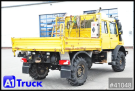 Unimog - Pritsche - LKW > 7.5 - U4000, 437/25 4x4, Pritsche, Doka, Allrad 6 Sitze, 