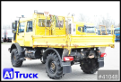 Unimog - Pritsche - LKW > 7.5 - U4000, 437/25 4x4, Pritsche, Doka, Allrad 6 Sitze, 