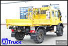 Unimog - Pritsche - LKW > 7.5 - U4000, 437/25 4x4, Pritsche, Doka, Allrad 6 Sitze, 