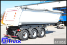 Meiller - Kipper - Auflieger - MHPS 12/27, Podest, Lift, SAF Stahlmulde, 27m³ 