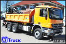 Mercedes-Benz - Autokran - LKW > 7.5 - 3344 MP3 Actros 6x4 Meiller Jonsered 1300 RS  