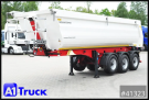 Meiller - Kipper - Auflieger - MHPS 12/27, Stahlkippmulde, Liftachse, 
