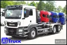 MAN - Abrollkipper - LKW > 7.5 - TGS 26,460, Meiller, Lift-Lenkachse, Funk, 