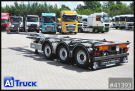 D-tec - Wechselfahrgestell - Auflieger - VCC-01, Multi Chassi, 2 x Liftachse, Mittellausschub,