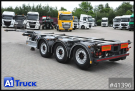 D-tec - Wechselfahrgestell - Auflieger - VCC-01, Multi Chassi, 2 x Liftachse, Mittellausschub,