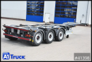 D-tec - Wechselfahrgestell - Auflieger - VCC-01, Multi, 2 x Liftachse, TÜV 06/2026, Mittelausschub
