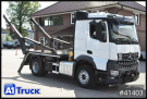 Mercedes-Benz - Absetzkipper - LKW > 7.5 - Arocs, 1845, HIAB FTR 12,  Funk  
