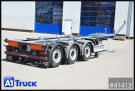 D-tec - Wechselfahrgestell - Auflieger - VCC-01, Multi  2 x Liftachse,  Mittellausschub,