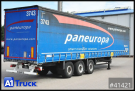 Schmitz - Tautliner - Auflieger - SCB S3T , Tautliner, verzinkt, Kranbar, Coilmulde, 