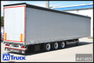 Schmitz - Tautliner - Megatrailer - Speed Curtain, Liftachse, 455/40 R 22.5, TÜV 06/2026