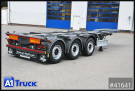 D-tec - Wechselfahrgestell - Auflieger - VCC-01, Multi Chassi, 2 x Liftachse, Mittellausschub, TÜV 08/2027