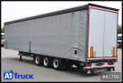Schmitz - Tautliner - Megatrailer - Speed Curtain, Lift 455/40 R 22.5, Hubdach, 