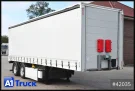 Wecon - Tautliner - Auflieger - APS 218, ,Staplerhalterung, Alu, verzinkt, kurz,9800mm