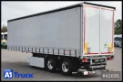 Wecon - Tautliner - Auflieger - APS 218, ,Staplerhalterung, Alu, verzinkt, kurz,9800mm