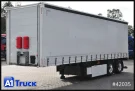 Wecon - Tautliner - Auflieger - APS 218, ,Staplerhalterung, Alu, verzinkt, kurz,9800mm