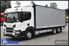 Scania - Getränkewagen - LKW > 7.5 - P 320 P 6x2,, Getränke, Lenkachse, LBW: Dhollandia DHLM 30