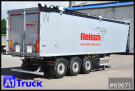 Reisch - Kipper - Auflieger - RHKS, Alu-Kippmulde 52m³, Kombitüren, Alufelgen, Liftachse,  