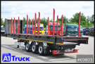 Fliegl - Holztransport - Auflieger - SDS01, Langholz, Containeraufbau, Liftachse,  