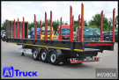 Fliegl - Holztransport - Auflieger - SDS01, Langholz, Containeraufbau, Liftachse,  