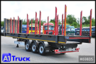 Fliegl - Holztransport - Auflieger - SDS01, Langholz, Containeraufbau, Liftachse,  