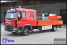 MAN - Pritsche - LKW < 7.5 - MAN LE 8.180 Pritsche Doka, Automatik, AHK, 6-Sitzer