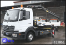 Mercedes-Benz - Dreiseitenkipper - LKW < 7.5 - Atego 823 Kipper Kran, Hiab, Klima, 2x AHK,Meiller