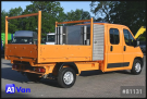 Peugeot - Pritsche - LKW < 7.5 - Boxer Pritsche Doka, 7 Sitzer, Werkzeugkasten 