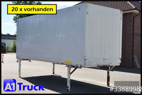 WB BDF 7,45 Koffer,  2750mm innen, 20 x vorhanden