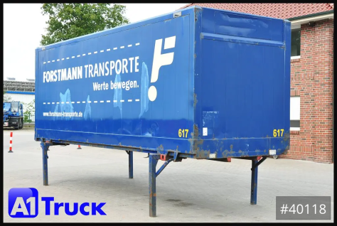 BDF 7,82 Container, 2700mm Innenhöhe, Portaltür