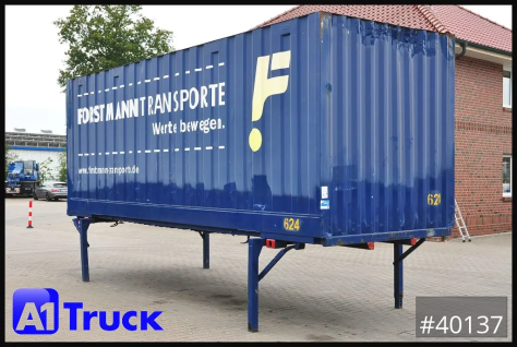 BDF 7,82 Container, 2700mm Innenhöhe, Portaltür