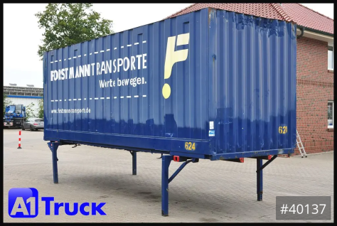 BDF 7,82 Container, 2700mm Innenhöhe, Portaltür