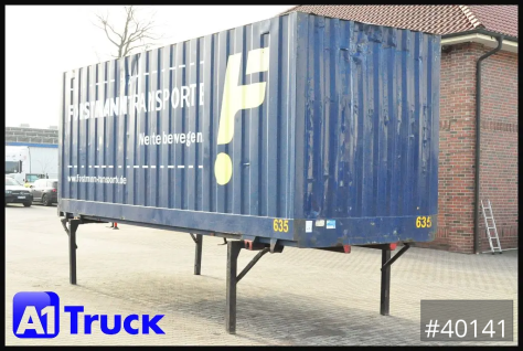 BDF 7,82 Container, 2700mm Innenhöhe, Portaltür