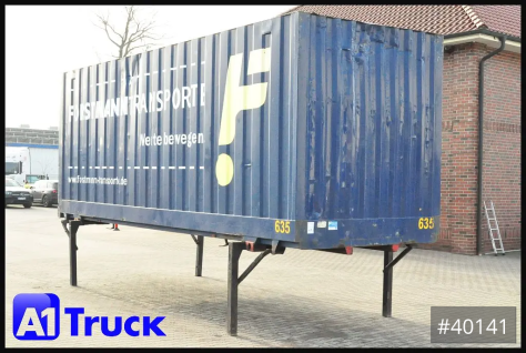 BDF 7,82 Container, 2700mm Innenhöhe, Portaltür