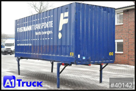 BDF 7,82 Container, 2700mm Innenhöhe, Portaltür
