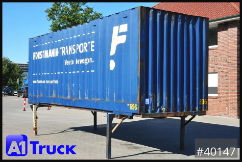 BDF 7,82 Container, 2700mm Innenhöhe, Portaltür