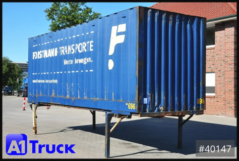 BDF 7,82 Container, 2700mm Innenhöhe, Portaltür