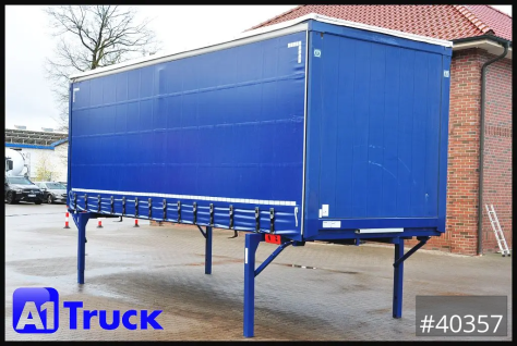 Wechselbrücke 7,45, Code XL, Bordwand, neue Plane