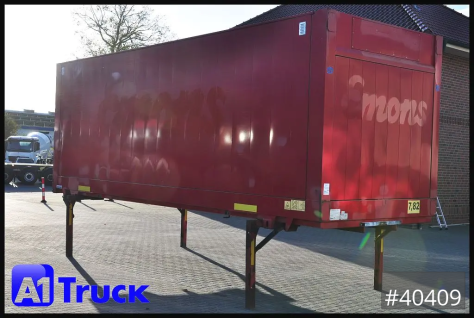 BDF 7,82 Wechselbrücke, 2680mm Innenhöhe.